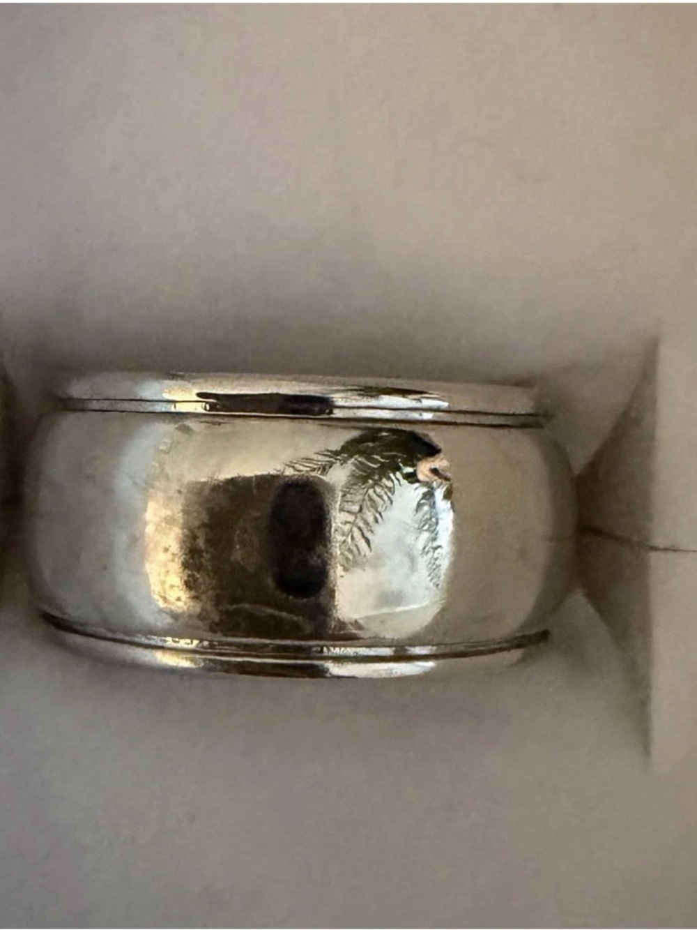 Sterling Silver Dome Band Ring